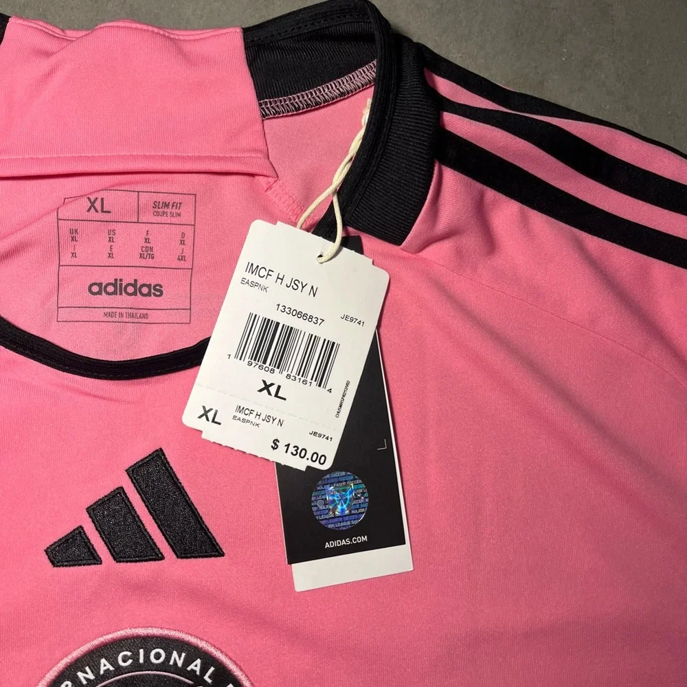 Adidas‎ Inter Miami CF 24/25 Messi Home Jersey MSRP $130 Jersey Size XL NWT